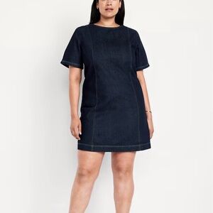 Old Navy Blue Denim Dress